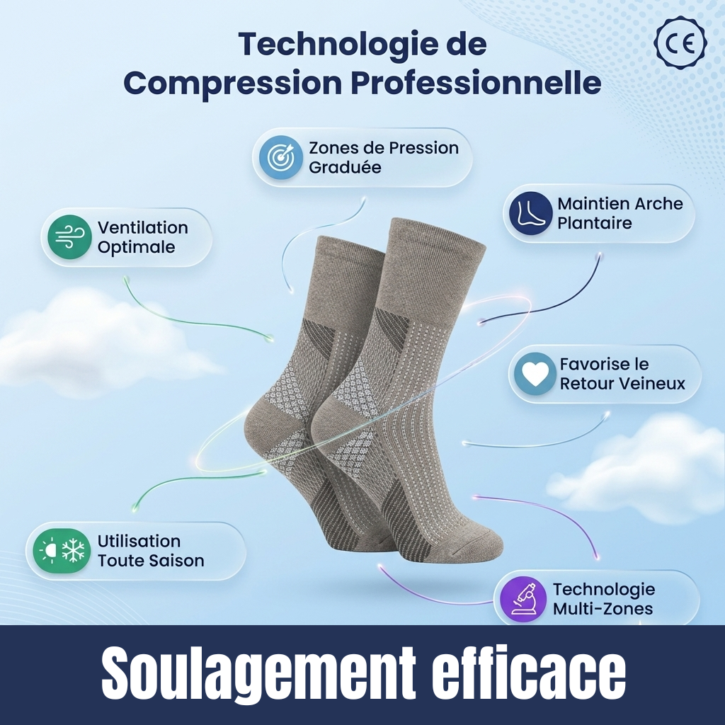 Chaussettes de compression Jambeflex